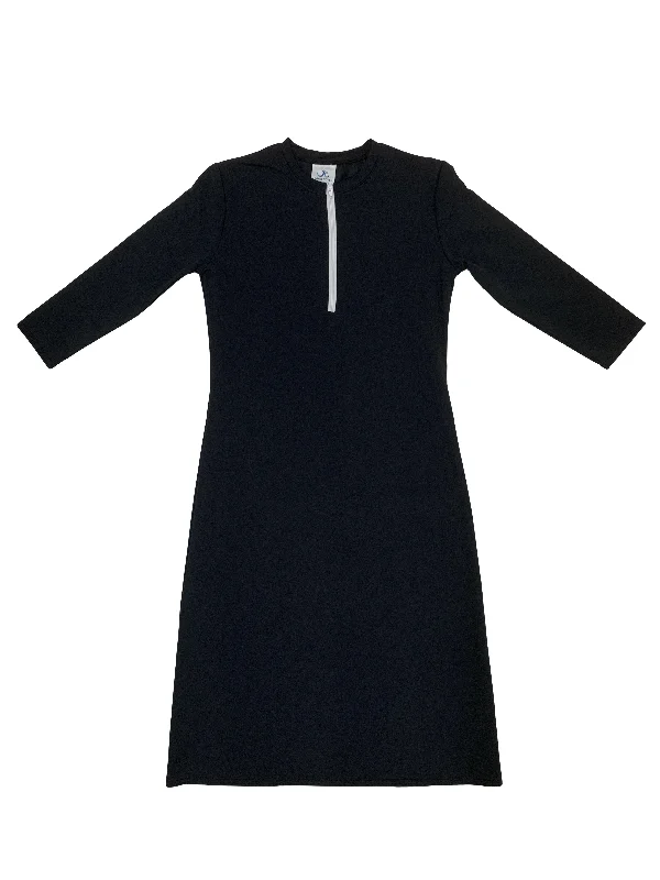 Half-Zip Swim Dress