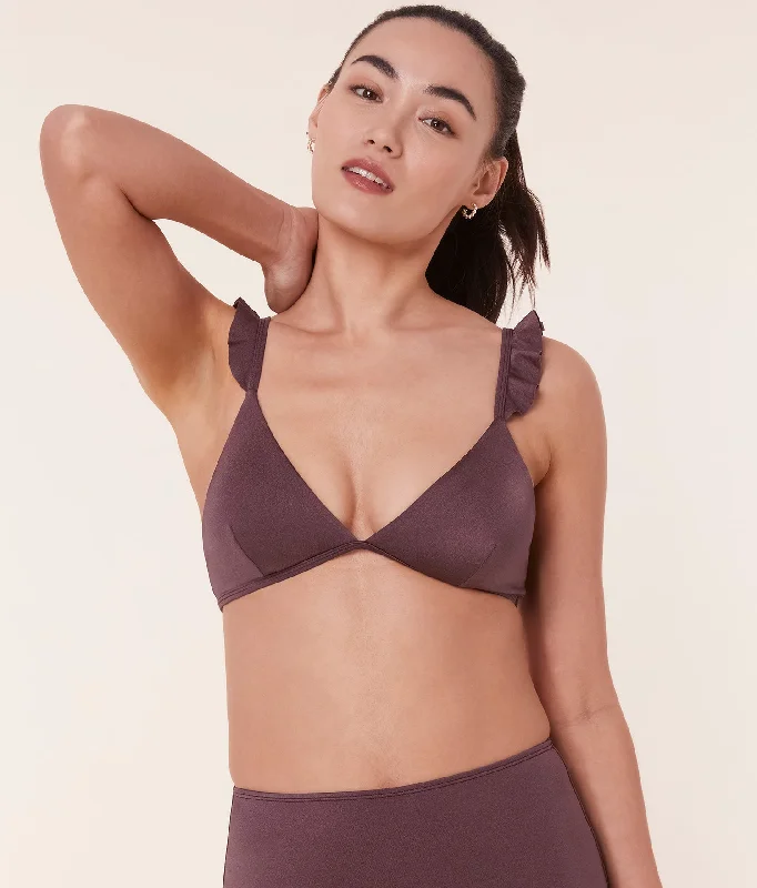 The Nemale Top - Satin - Licorice