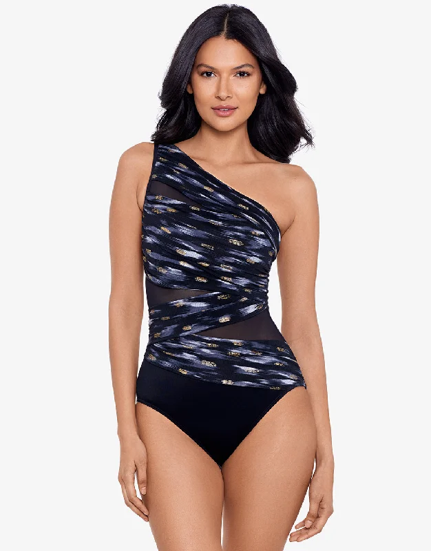 Bronze Reign Jena Swimsuit - Black