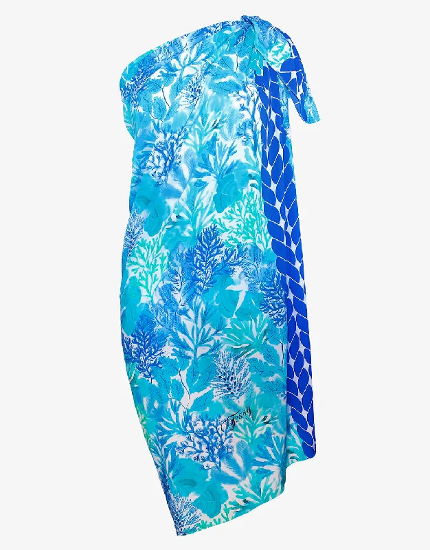 Coral Sarong - Turquoise