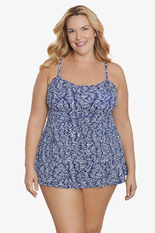 Plus Size Empire Swimdress Shifting Shapes