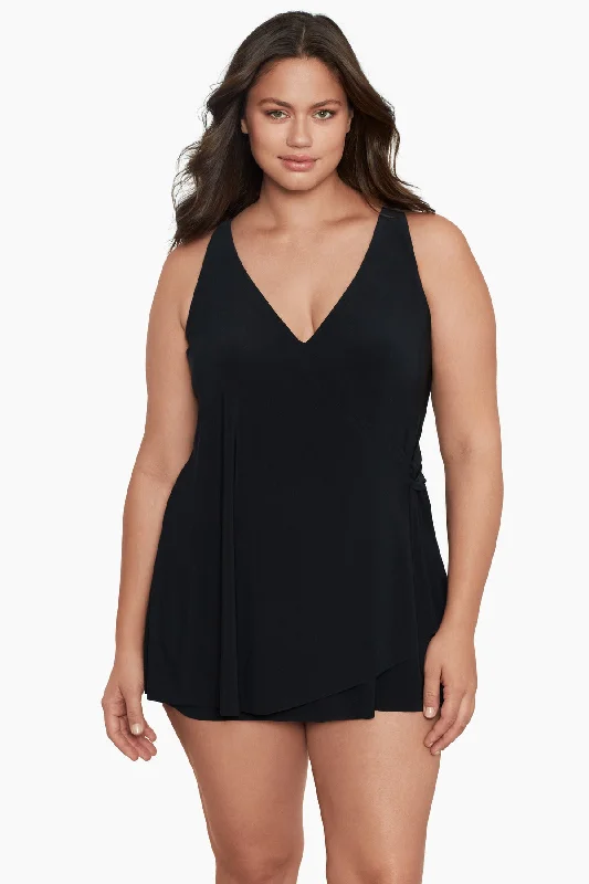 Plus Size One Piece Swimdress Lola