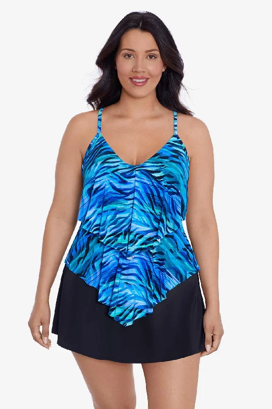 Plus Size Ronnie Tankini Top Wave Catcher